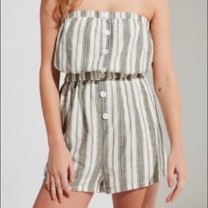 Urban Outfitters Tube Top Romper